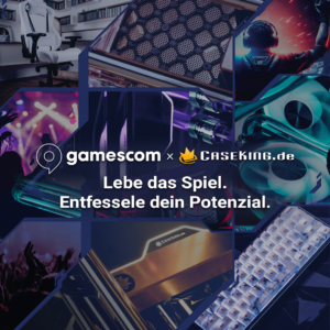 Gamescom 2023: Erlebe Gaming-Innovationen bei Caseking hautnah