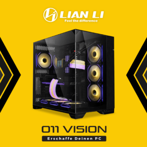 Das Lian Li O11 Vision: Midi-Tower für Modder und Enthusiasten