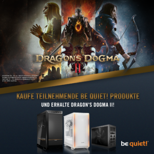 Dragon’s Dogma 2 jetzt zu ausgewählten be quiet!-Produkten dazu erhalten!
