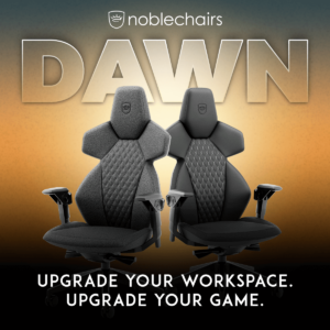 Noblechairs Dawn Gaming Stuhl – High-End Gaming-Stuhl für Komfort und Leistun