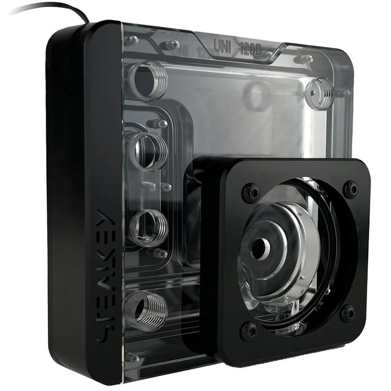 Stealkey Customs SK-UNI 120D Distroplate D-RGB - Black Edition image number 0