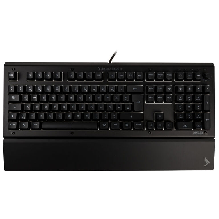 Das Keyboard X50Q, DE Layout, soft tactile Omron - schwarz image number 1