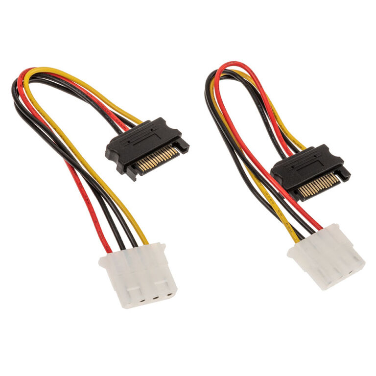 Akasa SATA to Molex Adapter Cable - 2 Pieces image number 0