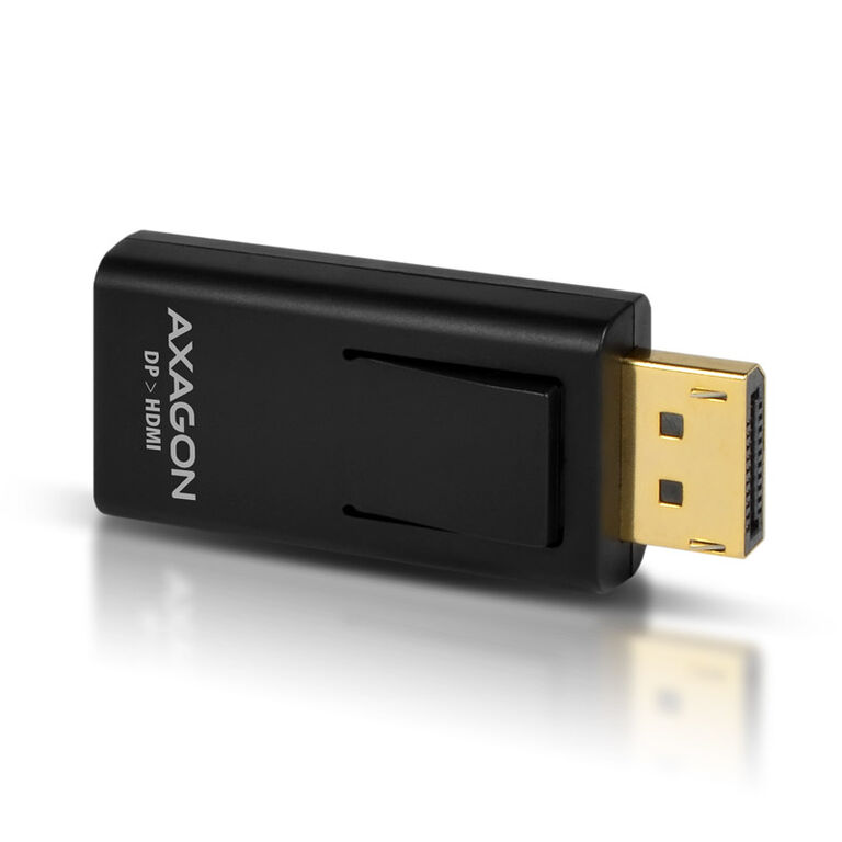 AXAGON RVD-HI, DisplayPort to HDMI Adapter / Mini Adapter, Full HD - black image number 0