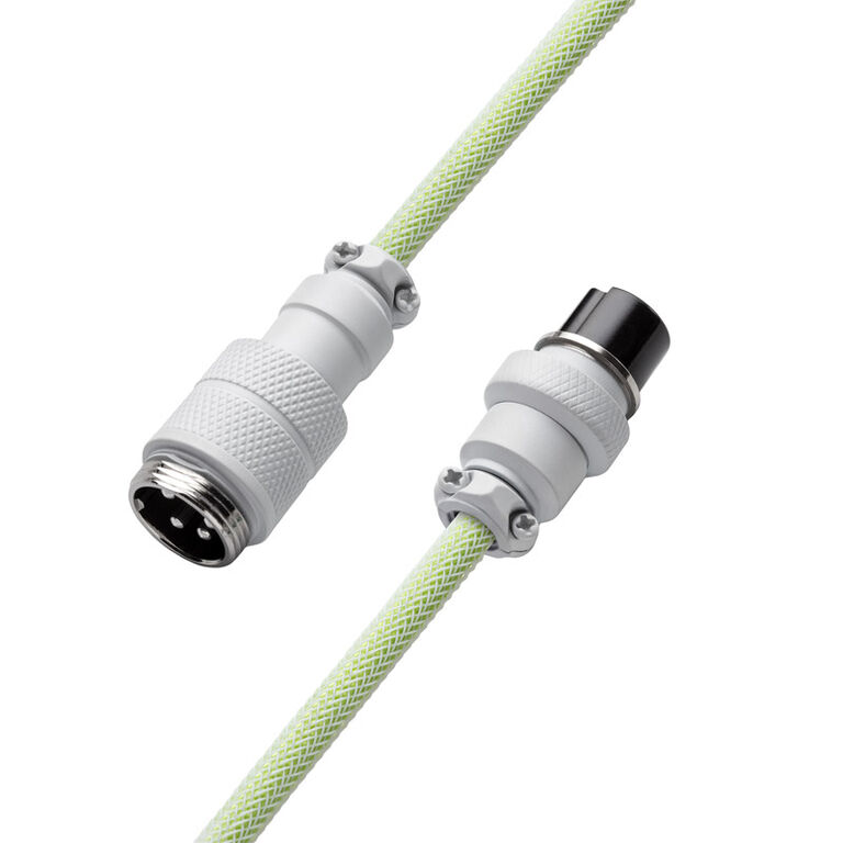 CableMod PRO Coiled Keyboard Cable USB-C to USB Type A, Lime Sorbet - 150cm image number 3
