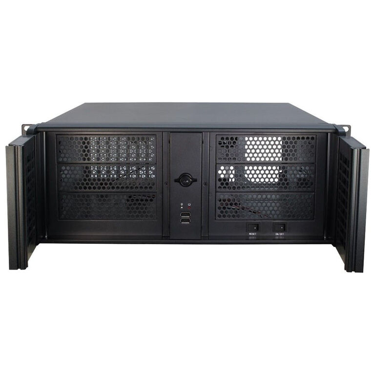 Inter-Tech IPC 4U-4098-S, 19" rack server case - black image number 1