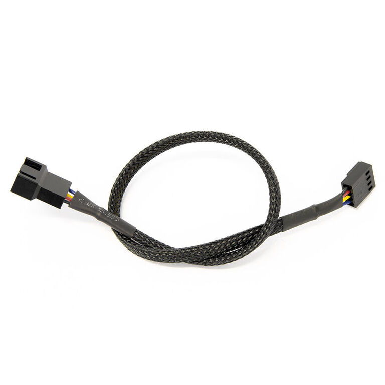 Watercool 4-pin PWM extension, black - 30cm image number 0