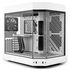 Hyte Y60 Midi Tower, Tempered Glass - white image number null
