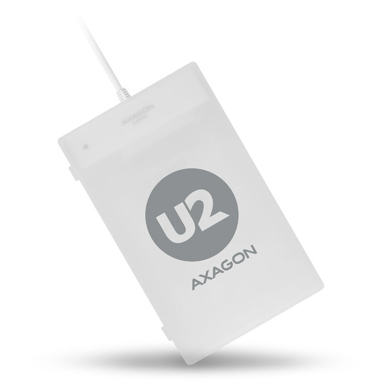 AXAGON ADSA-1S SLIMPort Adapter, USB 2.0, 2.5" SSD/HDD, SATA - with Case image number 4