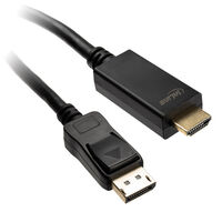 InLine DisplayPort to HDMI Converter Cable, 4K/60Hz, black - 5m