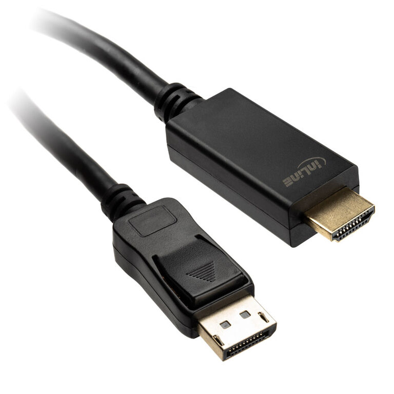 InLine DisplayPort to HDMI Converter Cable, 4K/60Hz, black - 5m image number 0