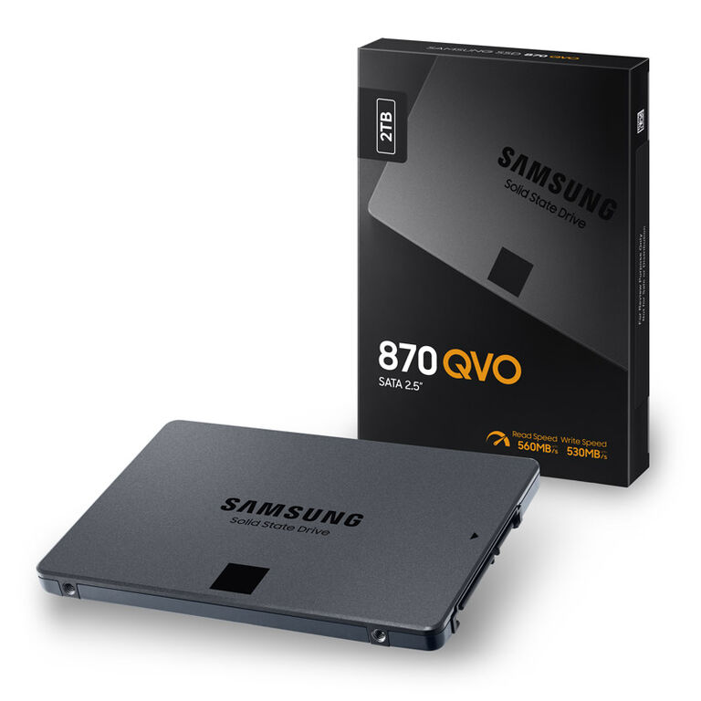 Samsung 870 QVO 2.5 Inch SSD, SATA 6G - 2 TB image number 0