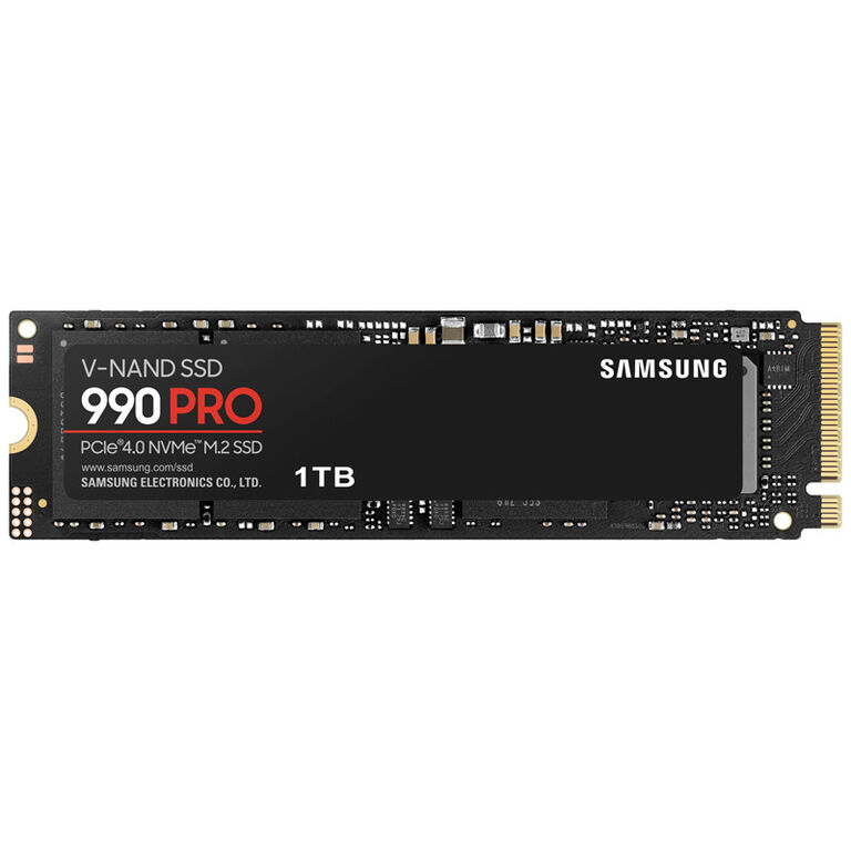 Samsung 990 PRO Series NVMe SSD, PCIe 4.0 M.2 Type 2280 - 1 TB image number 3