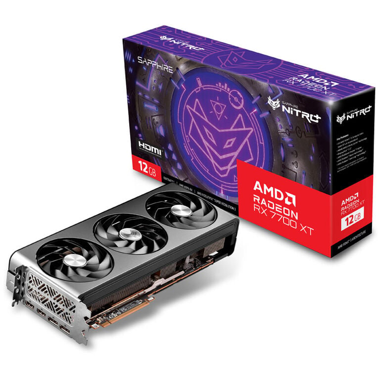 Sapphire Nitro+ Radeon RX 7700 XT Gaming OC, 12288 MB GDDR6 image number 0