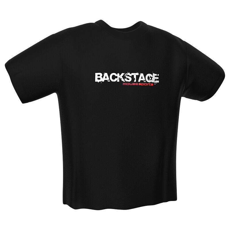 MOUSESPORTS BACKSTAGE T-Shirt Black (M)