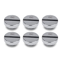 Alphacool Eiszapfen Stop Fitting G1/4, chrome - 6 pack