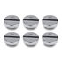 Alphacool Eiszapfen Stop Fitting G1/4, chrome - 6 pack image number null