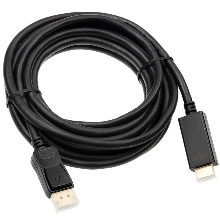 InLine DisplayPort to HDMI Converter Cable, 4K/60Hz, black - 5m image number 1
