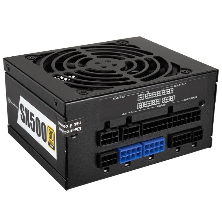 SilverStone SST-SX500-G v1.1 SFX power supply 80 PLUS Gold, modular - 500 Watt image number 2