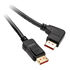 InLine 8K (UHD-2) DisplayPort Cable, left angled, black - 3m image number null