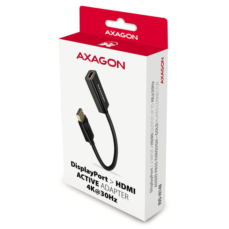 AXAGON RVD-HI14N DisplayPort > HDMI 1.4 adapter 4K/30Hz image number 1