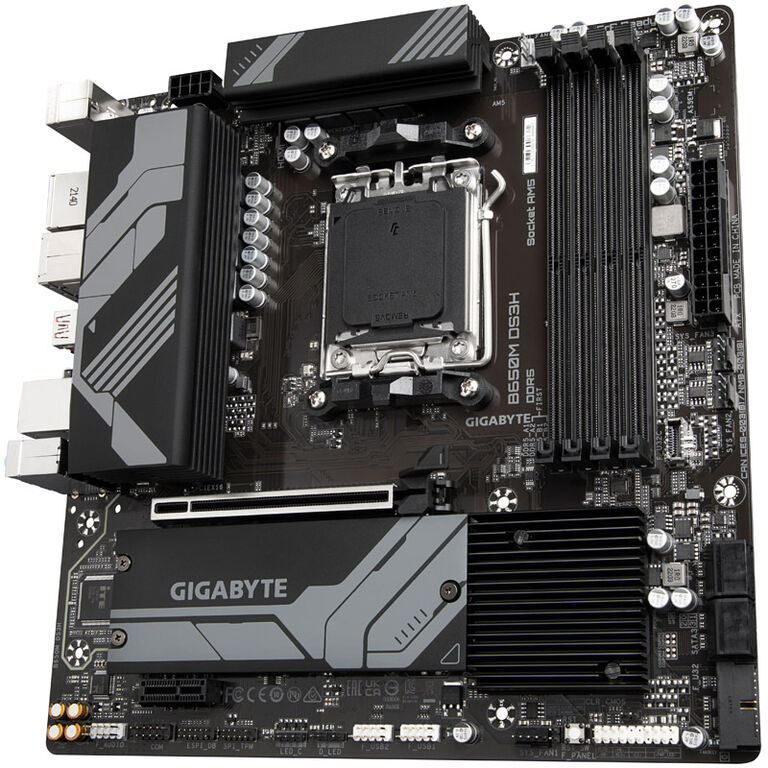 GIGABYTE B650M DS3H, AMD B650 motherboard - Socket AM5, DDR5 image number 4
