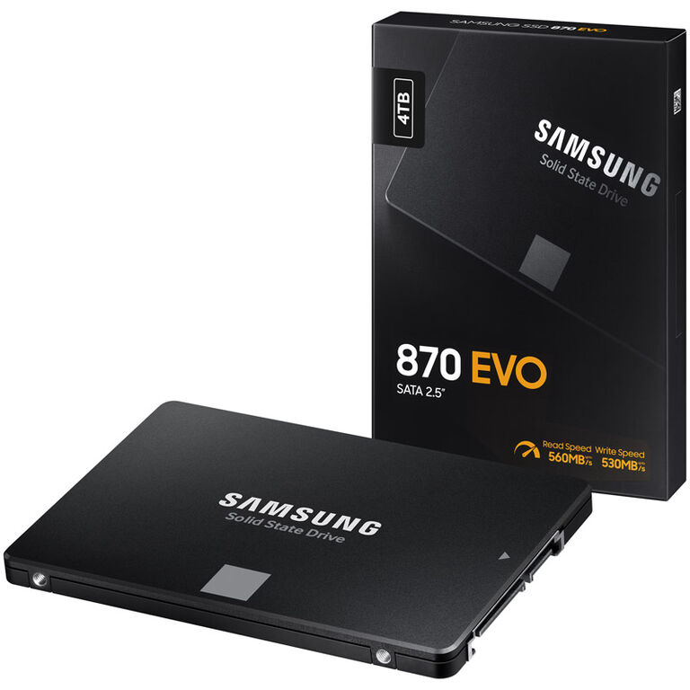 Samsung 870 EVO 2.5 inch SSD, SATA 6G - 4 TB image number 0