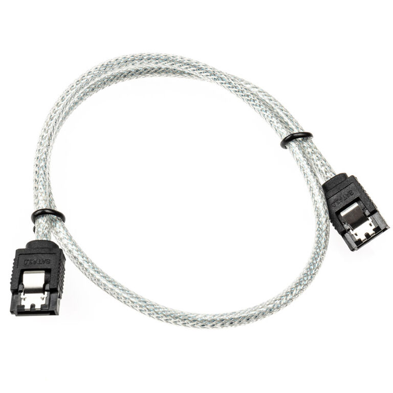 InLine SATA III (6Gb/s) Cable, transparency - 0.5m image number 1