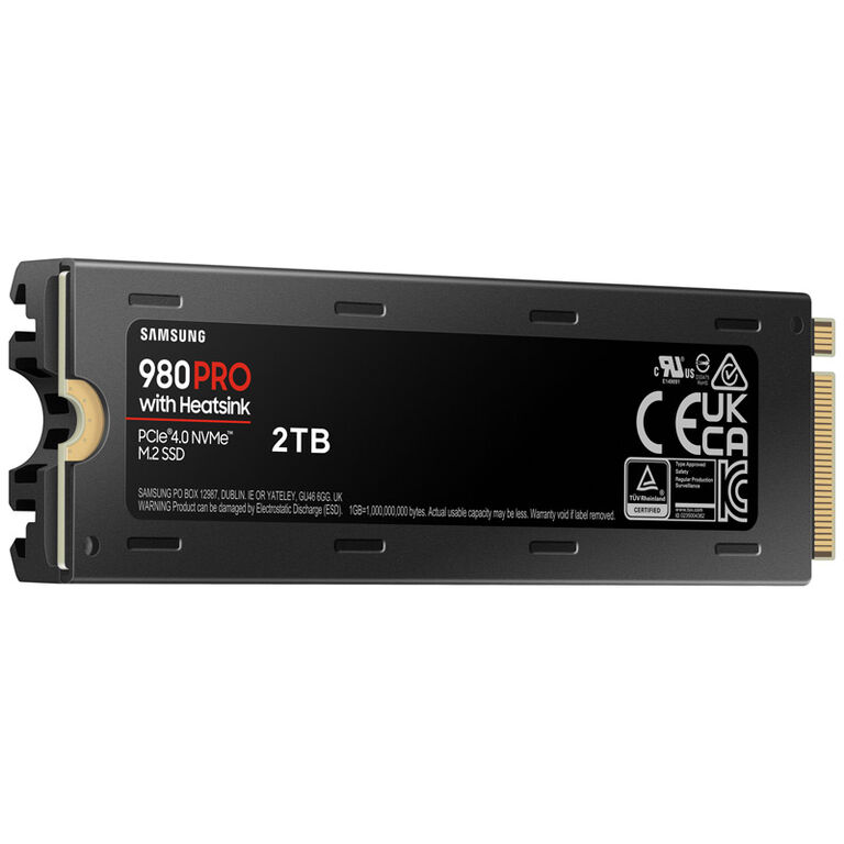 Samsung 980 PRO Series NVMe SSD, PCIe 4.0 M.2 Type 2280, with heatsink - 2 TB image number 5