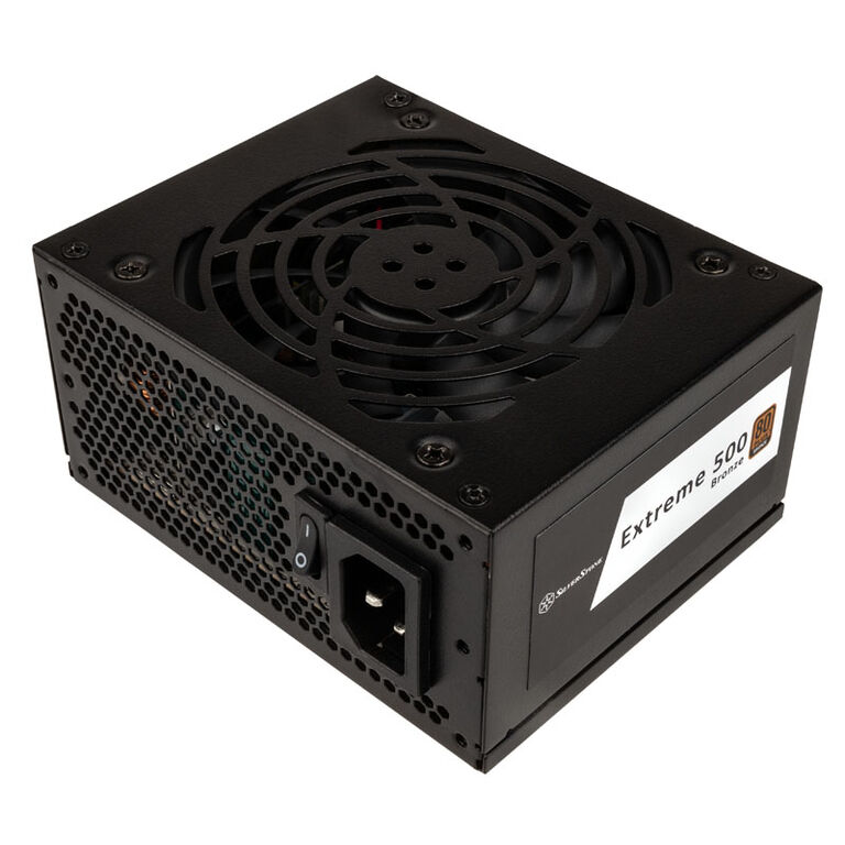 SilverStone SST-EX500-B Extreme SFX Power Supply 80 PLUS Bronze - 500 Watt image number 0