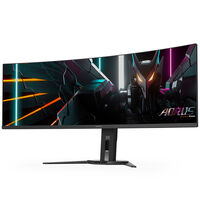 GIGABYTE Aorus CO49DQ, 49 Zoll Curved Gaming Monitor, 144 Hz, OLED, FreeSync Premium Pro