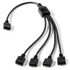 Gelid Solutions 1-to-4 splitter cable for RGB / ARGB header - 300 mm image number null