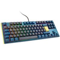 Ducky One 3 Daybreak TKL Gaming Keyboard, RGB LED - MX-Black
