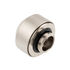 Optimus Hardtube Fitting, 12 mm, 6er-Pack mit Werkzeug - Satin Nickel image number null