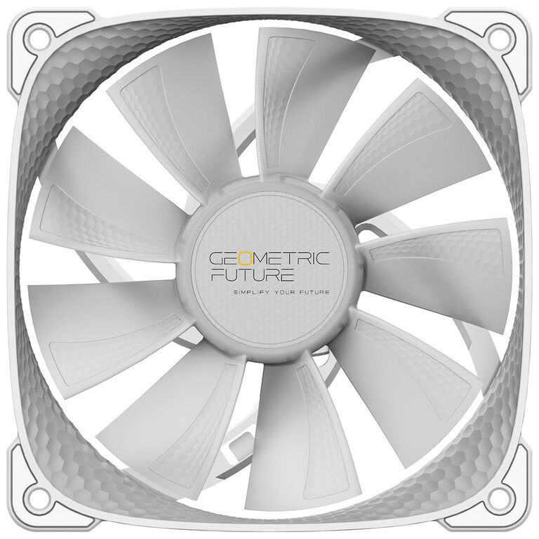 Geometric Future Squama 2505B RGB Fan, 3-pack - 120 mm, white image number 5