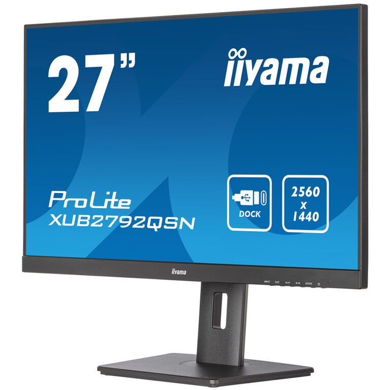 iiyama ProLite XUB2792QSN-B5, 68.6 cm (27 inches), 75Hz, QHD, IPS - DP, HDMI image number 3