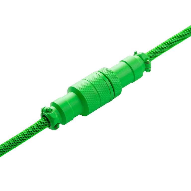 CableMod PRO Coiled Keyboard Cable USB-C zu USB Typ A, Viper Green - 150cm image number 3