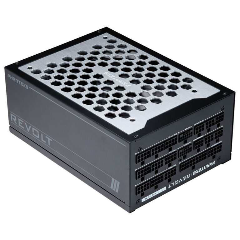 Phanteks Revolt 1600W Titanium, ATX 3.0, PCIe 5.0, vollmodular - 1600 Watt, schwarz image number 0