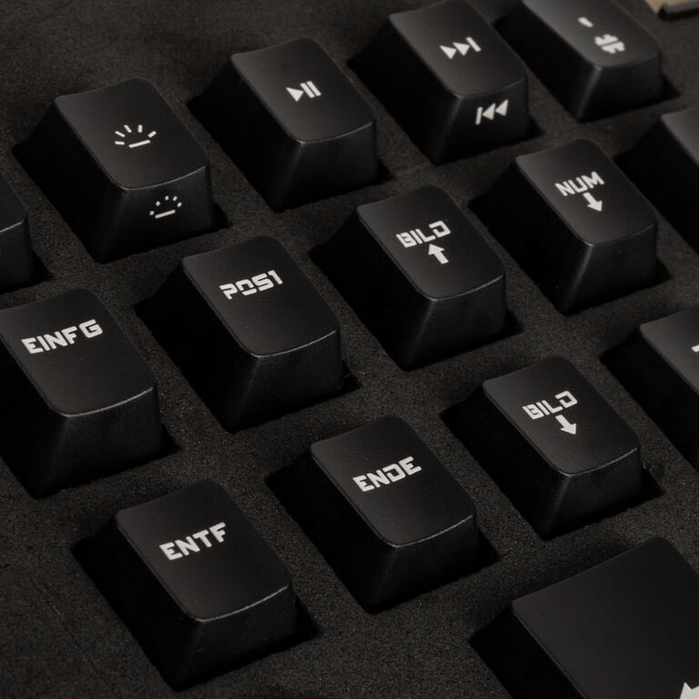 Das Keyboard Clear Black, Lasered Spy Agency Keycap Set - Deutsch image number 2
