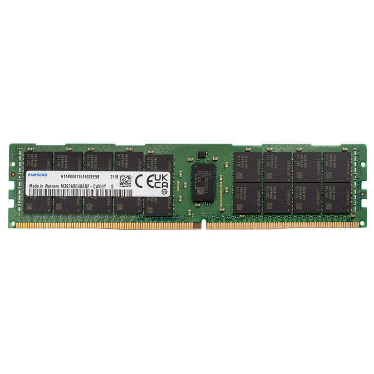 Samsung RDIMM, DDR4-3200, CL26, ECC reg, 128 GB - bulk image number 1