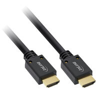 InLine 8K4K Ultra High Speed HDMI Cable, black - 1m