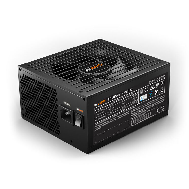 be quiet! Straight Power 12 power supply 80 PLUS Platinum, ATX 3.0, PCIe 5.0 - 850 Watt image number 0