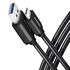 AXAGON BUCM3-AM20AB Cable USB-C to USB-A 3.2 Gen 1, black - 2m image number null