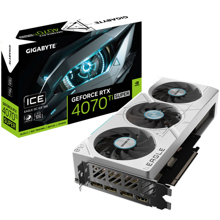 Gigabyte GeForce RTX 4070 Ti Super Eagle OC Ice, 16384 MB GDDR6X image number 0