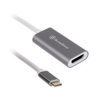 SilverStone SST-EP07C-E - USB 3.1 Type C to HDMI V2.0b Adapter - grey