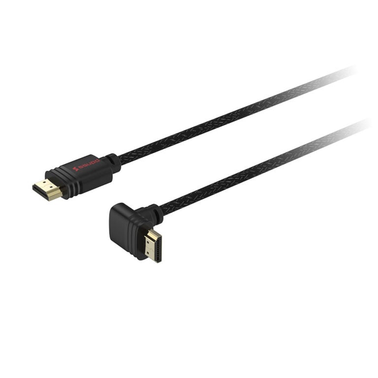 Ssupd Meshroom HDMI 2.1 Cable - 90 degree angled, 8K, 2m, black image number 0