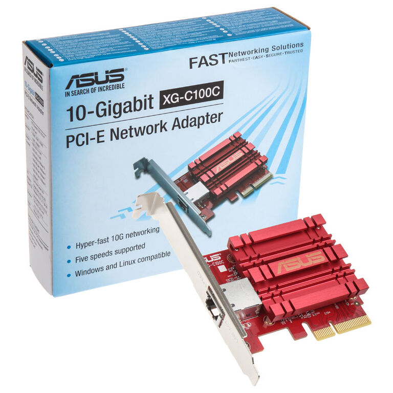 ASUS XG-C100C, 10G network card, PCIe image number 0