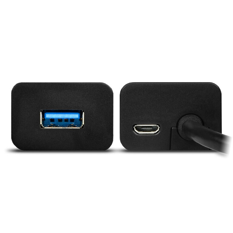 AXAGON HUE-S2BL USB-A-Hub, 4x USB 3.0, external power supply - 1.2 m image number 5