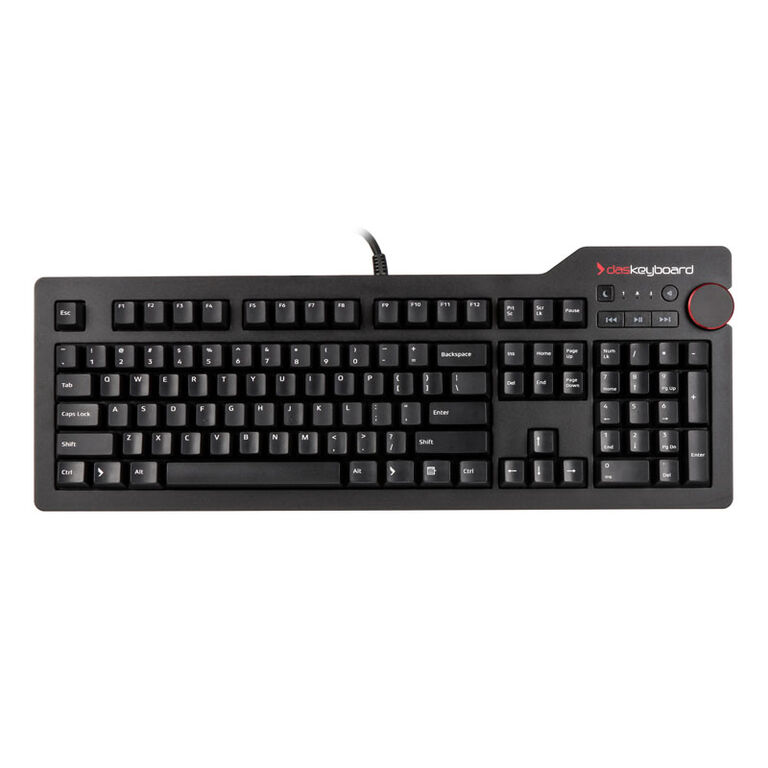 Das Keyboard 4 Professional, US Layout, MX-Blue - schwarz image number 1