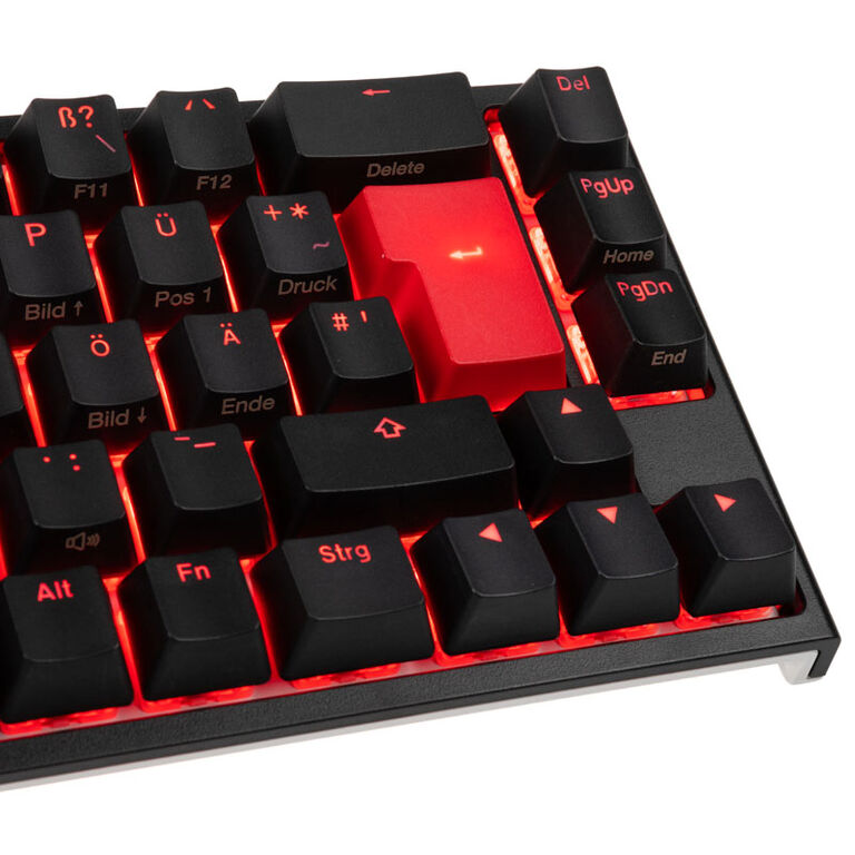 Ducky One 2 SF Gaming Keyboard, MX-Brown, RGB LED - black image number 8
